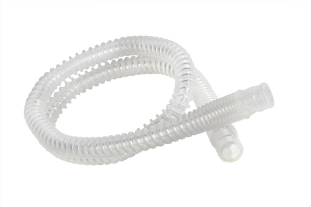 Reprocessable clear silicone tube