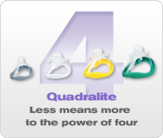 Quadralite - Less means more to the power of four